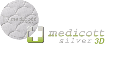 Náhradný poťah na matrac MEDICOTT SILVER 3D