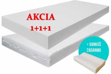 Obrázok pre Matrac KLASIK BASIC 1 + 1 + darček 2x vankúš + darček 1x chránič matraca