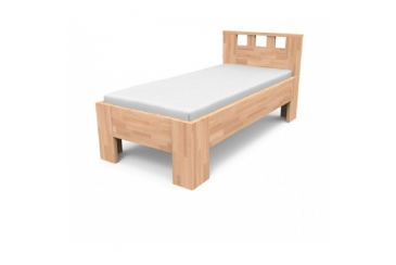 Obrázok pre Jednolôžková posteľ  KAROLÍNA z masívu