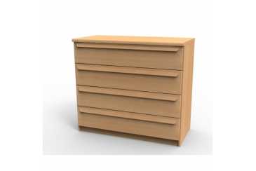 Obrázok pre Kvalitná masívna komoda P2Z, BUK morenie wenge