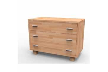 Obrázok pre Luxusná komoda z masívu K3Z, BUK morenie čerešňa