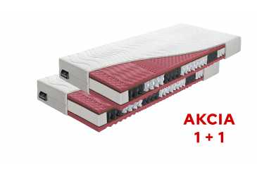 Matrac NEXT 7 1+1 + darček 1x set paplón vankúš + darček 1x chránič matraca Obrázok pre Matrac NEXT 7 1+1 + darček 1x set paplón vankúš + darček 1x chránič matraca