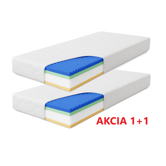 Obrázok pre Matrac Orthopedic Hybrid Plus 1+1 + darček 1 x chránič matraca